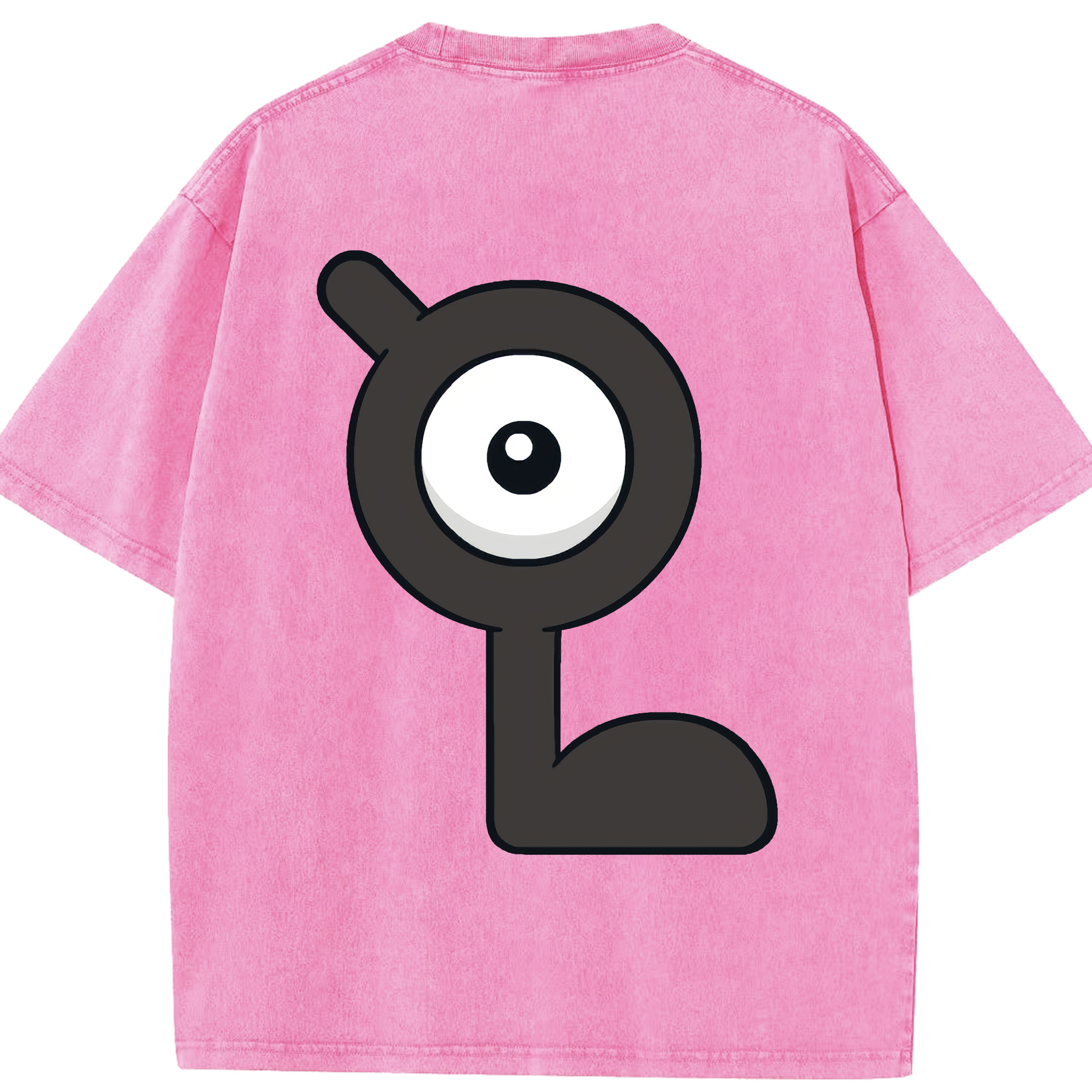 （画像用） ポケットモンスター Pokémon 綿100% ヴィンテージ風 半袖Tシャツ（背面プリント）